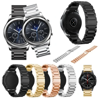 Cinta de Aço inoxidável Para Asus Vivowatch Zenwatch 2 LG W100 W110 W150 Garmin Fenix Chronos Cor Sólida de Metal Durável Faixa de Relógio