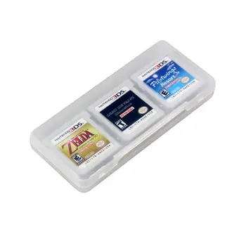 Clara 6 Em 1 Jogo de Armazenamento do Cartão Caso a Caixa do Cartucho Para Nintendo 3DS XL LL NDS Dsi
