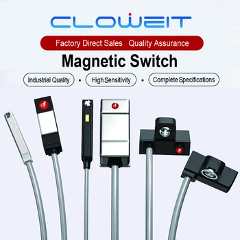Cloweit CS1-U F S G H J M100mA Magnético de Proximidade Reed Switch Appplications para Cilindro de Ar