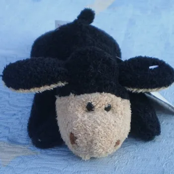 Clássico ovelha negra da Venda Quente bonito brinquedos de Pelúcia Ímã de Geladeira refrigerador Ímã de Geladeira com animais empalhados