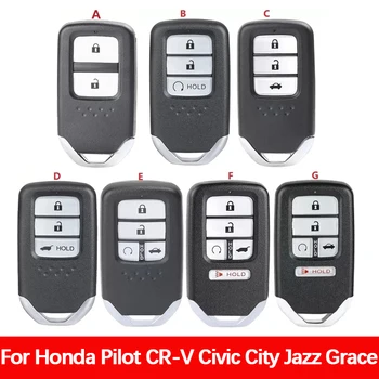 CN003136 Substituição Piloto Honda CR-V e Civic Cidade de Jazz de Graça Ajuste Inteligente de Controle Remoto da Chave do Carro 2/ 3/ 4/ 5 Botões de 433MHz KR5V2X