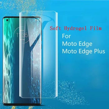 Cobertura total para Motorola Edge+ Protetor de Tela 3D Curva Ultra Claro Hidrogel Filme Em Moto Edge Plus