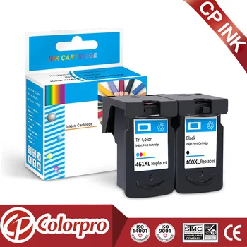 Colorpro Remanufaturado Cartucho de Tinta Canon PG 460 CL 461 pg-460xl cl-461xl Combo Pack de Impressora Compatível para Pixma TS5340