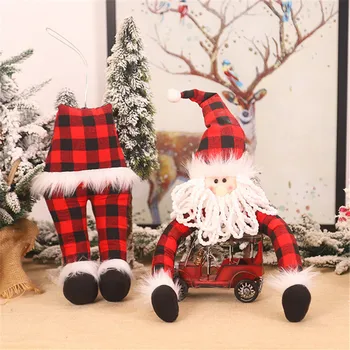Decorações para Árvores de natal Papai Noel Boneca Elf Abraço Árvore, Casa de Férias Shopping de Decoração de suprimentos Brinquedos de Pelúcia