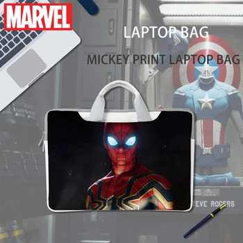 Disney Marvel Spider Man Laptop Saco de Caso para manter o seu Macbook Pro 13 14 15.6 polegadas Laptop Porta-Luva de Saco Impermeável Para a Dell