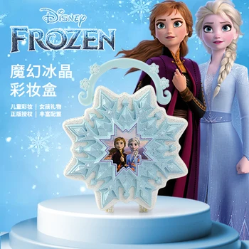 Disney meninas congelados princesa elsa floco de neve Cosméticos Make up definido polonês de Beleza, maquiagem, caixa de presente de Natal de crianças