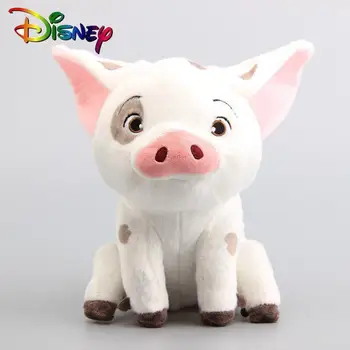 Disney Novo Estilo Kawaii Porco de Estimação de Pelúcia Boneca de Almofadas Criativas Moana cor-de-Rosa Papa Porco Kunekune Boneca de Pelúcia Recheado de Brinquedos para Crianças Presentes