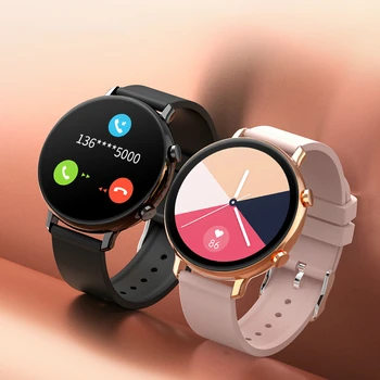 DJ droshipping ECG Smart Watch Chamada Bluetooth Homens Mulheres Impermeável Smartwatch Monitor de frequência Cardíaca Para iOS Android Samsung 2020