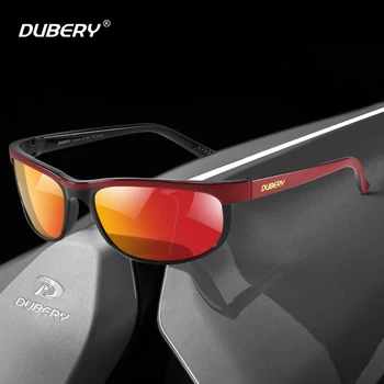 DUBERY Esportes ao ar livre Óculos Polarizados para os Homens de Condução UV400 Fotossensíveis Noite de Lente de Visão Mens Óculos de Sol Óculos de Tons