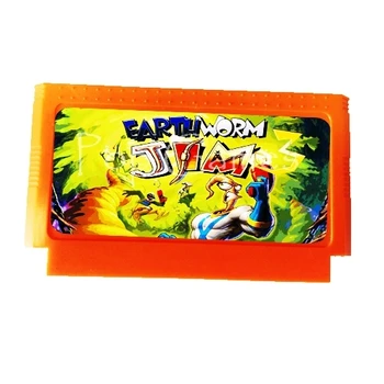 Earth Worm Jim 3 Minhoca 60 Pinos Cartucho do Jogo para 8 Bit Game Console Drop Shipping