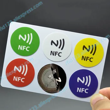 Em-Metal NFC Adesivo Anti-Metal NFC Rótulo Compatível com Todos os NFC Ativar o Dispositivo