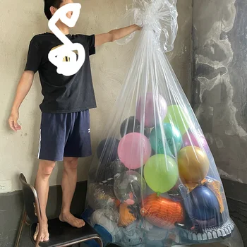 Espessamento Tamanho Enorme Balão de Saco para o Transporte de Limpar Grande de Plástico, Bola de Saco de Ferramenta de Árvore de Natal Disposição e Bolsa de Armazenamento