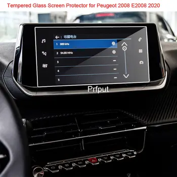 Filme Protetor de tela de Vidro Temperado de Protetor de Tela para o Peugeot 2008 E2008 E-2008 2020 7 polegadas Carro GPS de Navegação de 2020 ano