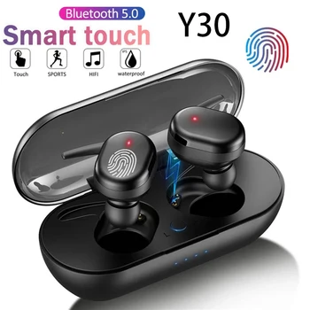 Fones de ouvido Bluetooth 5.0 sem Fio Auscultadores da Em-orelha fones de Redução de Ruído de Música Impermeável Esportes Fone de ouvido Para Xiaomi Samsung