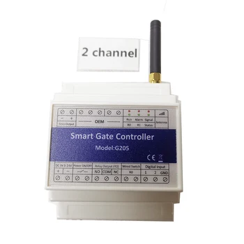 G205 2G 4G Smart gate controlador GSM porta do Relé de abertura do Interruptor da Porta de Controle Remoto de Acesso sem Fio Abridor de Porta Por Chamada de Graça