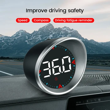 G5 HUD GPS Head Up Display Velocímetro Alarme No Computador de Bordo Para Carro Caminhão Moto Barco MPH Carro Modificação do Calibre