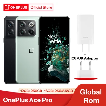 Global nova Rom OnePlus Ace Pro 5G 10T 10 T Smartphone 150W SUPERVOOC Carga 4800mAh Celular 6.7 AMOLED de 50MP Câmara NFC