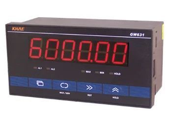 GW631 de pulsos do medidor / contador / tacômetro / fio medidor de velocidade / medidor de frequência, /RS232 de comunicação, protocolo MODBUS