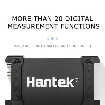 Hantek 6022BE PC Portátil USB de Armazenamento Virtual Portátil Digital Osciloscópio de 2 Canais de 20Mhz de Mão Osciloscopio