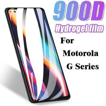 Hidrogel Filme Para Motorola Moto G8 G9 G7 G6 Além de Jogar Power Lite G 5G Plus G5 Plus Protetor de Tela do Filme Para Moto Um 5G Filme