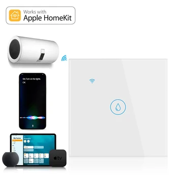 Homekit Inteligente Caldeira Interruptor do Aquecedor de Água wi-Fi 40A 20A APLICATIVO Siri Alexa Inicial do Google Controlo de Voz Temporizador de Automação residencial