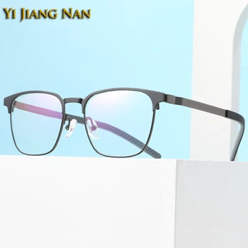Homens Elegantes, De Qualidade Superior Titânio Puro Óptico De Óculos De Óculos De Grau Armação De Óculos De Negócios Progressiva Óculos