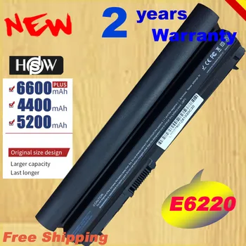 HSW 6cell 5200mAh 09K6P Laptop Bateria Para Dell Latitude E6120 E6220 E6230 E6320 E6320 E6330 E6430S 0F7W7V 9GXD5 envio rápido