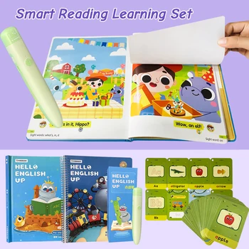 Início de Leitores Inteligentes a Leitura da Pena de aprendizagem definidas para o garoto inglês de prática de livros alfabeto flashcards Adesivos de Brinquedos Educativos