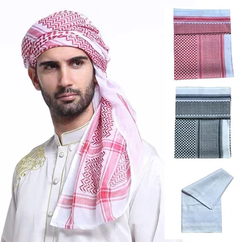 Islâmica da Arábia saudita árabe de Dubai Lenço de Cabeça Turbante Muçulmano Hijabs Dubai árabe Ramadã Orar Caps 140 x 140 cm
