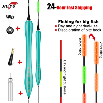 JiuYu Nano Smart Led Bóia De Pesca Altamente Sensível De Peixe Morder Lembrar Bóia Sensor De Gravidade De Incandescência Eléctrica Noite Bóia De Pesca