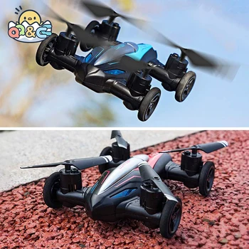 JJRC Mini Drone Ar-Solo Carro Voador Dual Modo Stunt Racing Veículo Carro RC Quadcopter Drone Crianças Fora-de-estrada Brinquedo Dron Garoto Presente