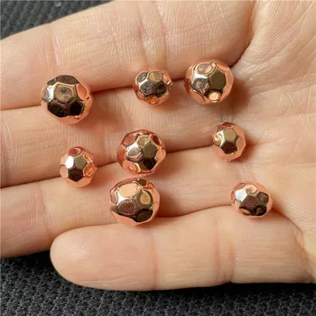 JunKang 30pcs Charme e popular octogonal 8mm 10mm DIY colar artesanal pulseiras de miçangas acessórios de jóias