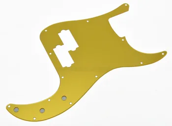 KAISH Espelho de Ouro P Bass Pickguard PB Zero Placa se Encaixa EUA Precisão Guitarra Baixo