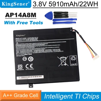 KingSener AP14A8M Bateria Acer Iconia Tab 10 de Substituição de Bateria A3-A20 A3-A20FHD SW5-011 SW5-012 AP14A8M AP14A4M 5910mAh