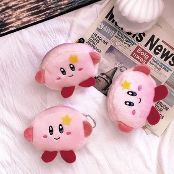Kirby Pachacco Chaveiro de Pelúcia Kawaii Sanrio Accessorie Pachacco Bolsa da Moeda Estrelas Kirby llavero Decortoy Moeda de Bolsas de Presentes de natal