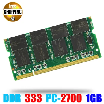 Laptop de Ram de Memória so-DIMM PC2700 DDR-333 / 266 MHz 200PIN 1GB / DDR1 DDR333 PC 2700 333MHz 200 PINOS Para Notebook Sodimm Memoria
