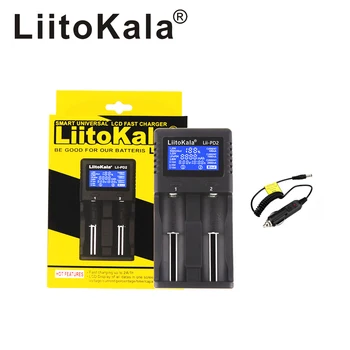 LiitoKala Lii-PD2 Lii-PD4 LCD Inteligente 18650 Carregador de Bateria do Li-íon 18650 14500 16340 26650 21700 26700 LCD Carregador de Bateria