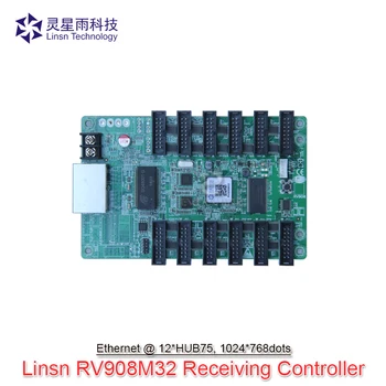 Linsn RV908 256*1024Pixels Led Receber Controlador de Placa Com 12*Hub75 Porta Para P2 P3 P4 P5 P6 P8 P10 Rgb Visor Vdeo de Parede