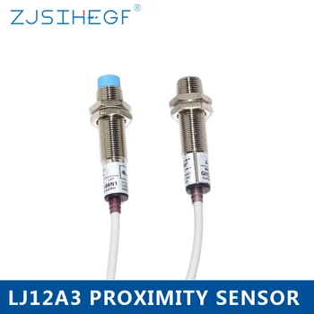LJ12A3-4 Sensor de Proximidade Indutiva Mudar M12 de 4 mm de Distância de Detecção BX POR AX AY NPN PNP Nº NC DC 6-36V