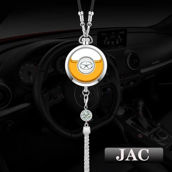 Logotipo do carro Ambientador Para JAC Refine J3 J2 S5 A5 J5 J4, J6 T8 Vapor S2 Difusor de Fragrância de Cheiro de Espelho Retrovisor Pingente Perfume