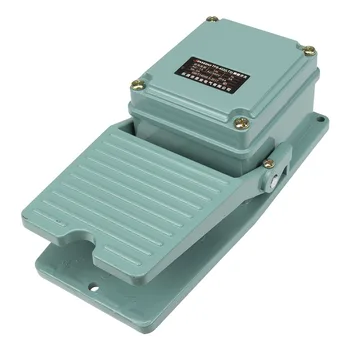 LT3 pedal de alumínio caso pedal interruptor de pedal para máquina-ferramenta de controle de prata de contato