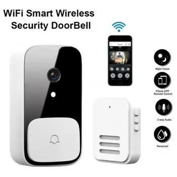 M5 Sem Fio Smart Campainha Câmera Sem Fio Wi-Fi Chamada De Intercomunicador De Vídeo Para O Monitor De Casa Campainha A Tocar Para O Telefone Da Segurança Home