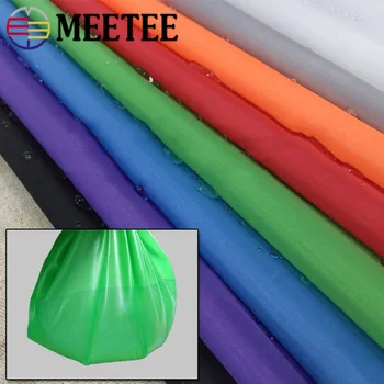 Meetee 100/200X150cm 63D TPU Película de Tecido Impermeável Lavável a Máquina de Saco de Urina Almofada de Costura de Tecidos de Poliéster de DIY Avental de Materiais