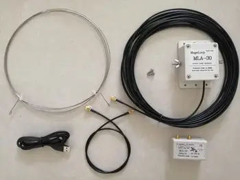 MLA-30 de antena Loop Ativo antena de recepção de 100kHz - 30MHz Para o rádio de ondas Curtas