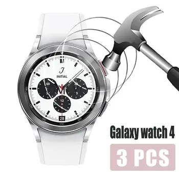 Moderou o Vidro de Protecção Para Samsung 40mm 44mm Smartwatch de Proteção Protetor de Tela do Filme Para o Galaxy Watch 4 Clássico 42/46mm
