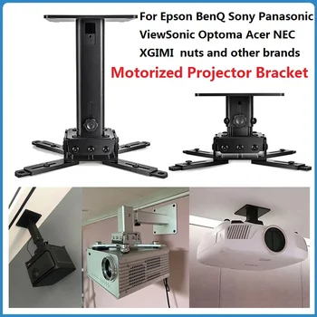 Motorizado Projector Suporte Para Sony Panasonic ViewSonic Projetor Optoma Titular Do Teto De Projeção De Montagem De Acessórios