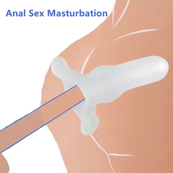 Multifunções Oco Vibrador Plug Anal Vagina E Ânus Peepers Massagem de Próstata Vagina Dilatador Masturbador BDSM Brinquedo do Sexo Para o Casal