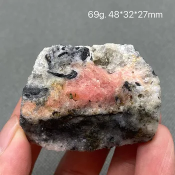 Natural de Quartzo Rhodochrosite e Roxo Fluorite Mineral Pirita Cristal Amostra da Província de Guangxi,China