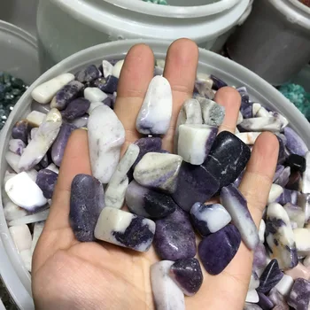 Natural Sugilite de cristal de pedra de cristal mineral cascalho reiki cura pedras