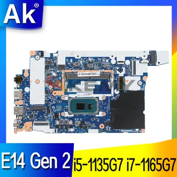 NM-D011 placa-Mãe Para o Lenovo ThinkPad E14 Gen 2 laptop placa-mãe placa-mãe com CPU i5-1135G7 i7-1165G7 DDR4
